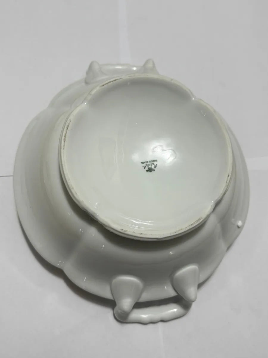 Sopeira Antiga Porcelana Real Brasil Ouro