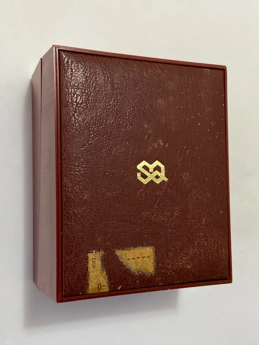 Caixa Original Relógio Seiko Quartz Anos 70/80 Japão Vermelho