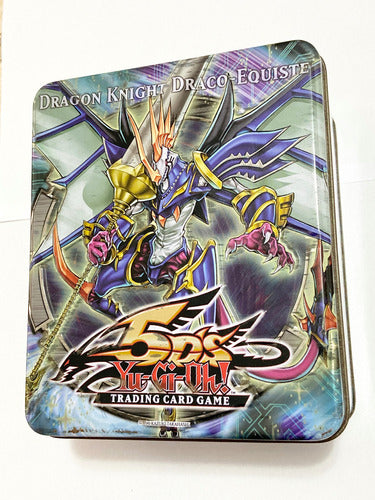 Caixa Lata Yu-gi-oh! 5d's 2010 Dragon Knight Draco Equiste