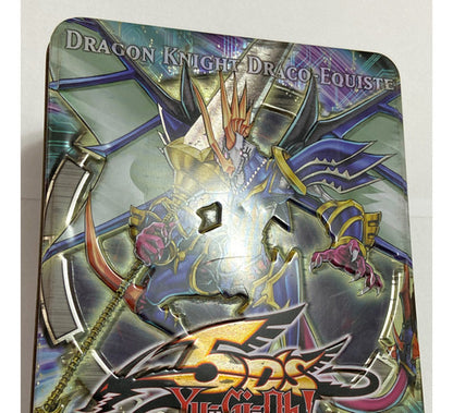 Caixa Lata Yu-gi-oh! 5d's 2010 Dragon Knight Draco Equiste