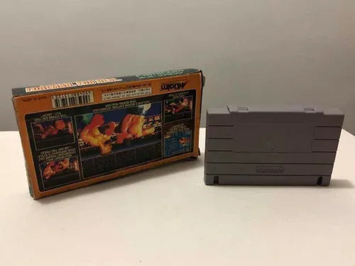 Cartucho Jogo Super Nintendo Famicom George Foreman For Real