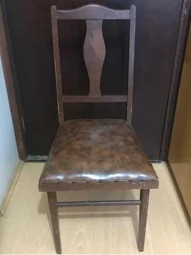 Cadeira Antiga Madeira Nobre