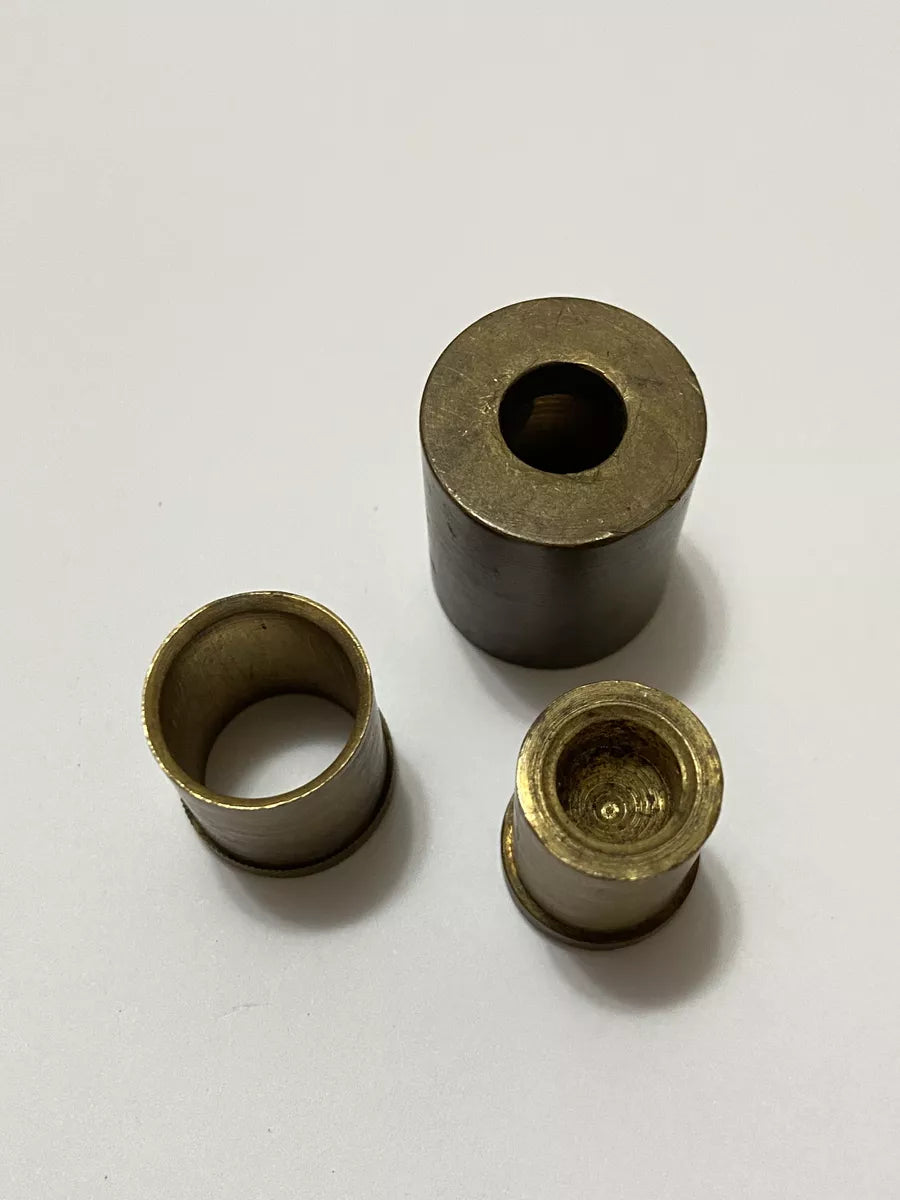 Antigo Matriz De Calibre 16 Em Metal Para Recarga Ou Coleção