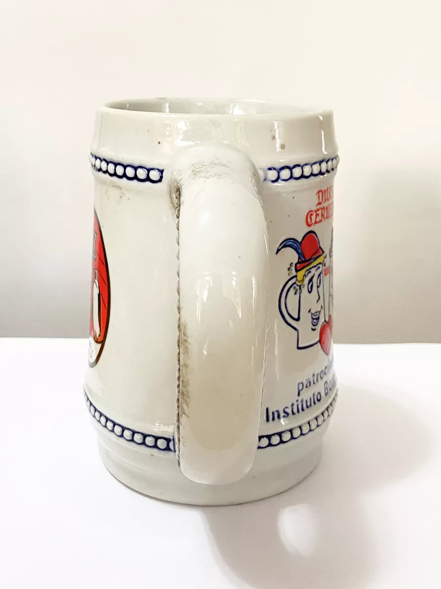 Caneca De Chopp Antiga 1ª Festa Da Cerveja De São Paulo 1966