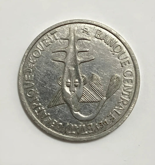 Moeda Antiga África Ocidental 100 Francos 2012