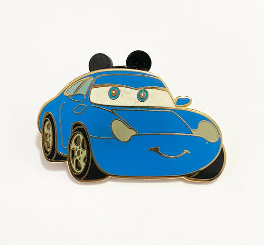 Pin Sally Carros Disney Porsche Paris Original Azul