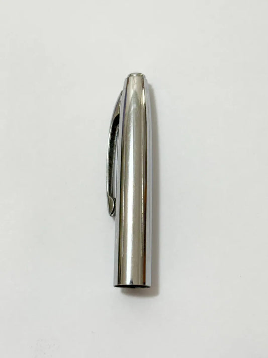 Tampa Caneta Sheaffer Original Cromada Antiga Prateado