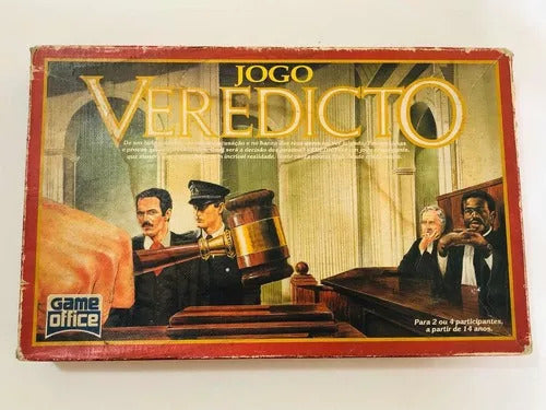 Antigo Jogo De Tabuleiro Veredicto Game Office