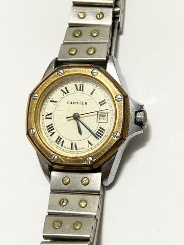 Relógio Antigo Cartier Automatic All Swiss Made