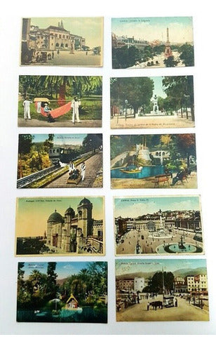 Coleção Cartão Postal Antigo De Portugal Lote 10