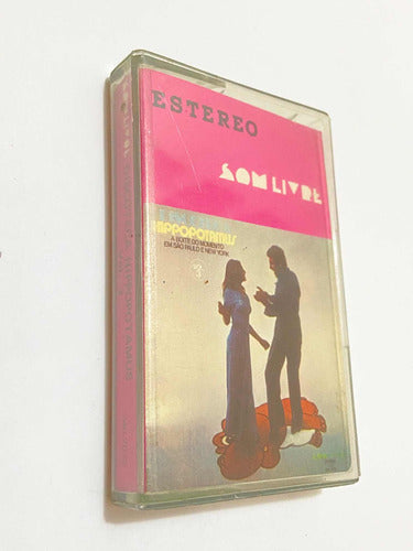Antiga Fita Cassete K7 Som Livre - Discoteca Hippopotamus