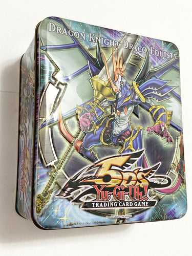 Caixa Lata Yu-gi-oh! 5d's 2010 Dragon Knight Draco Equiste